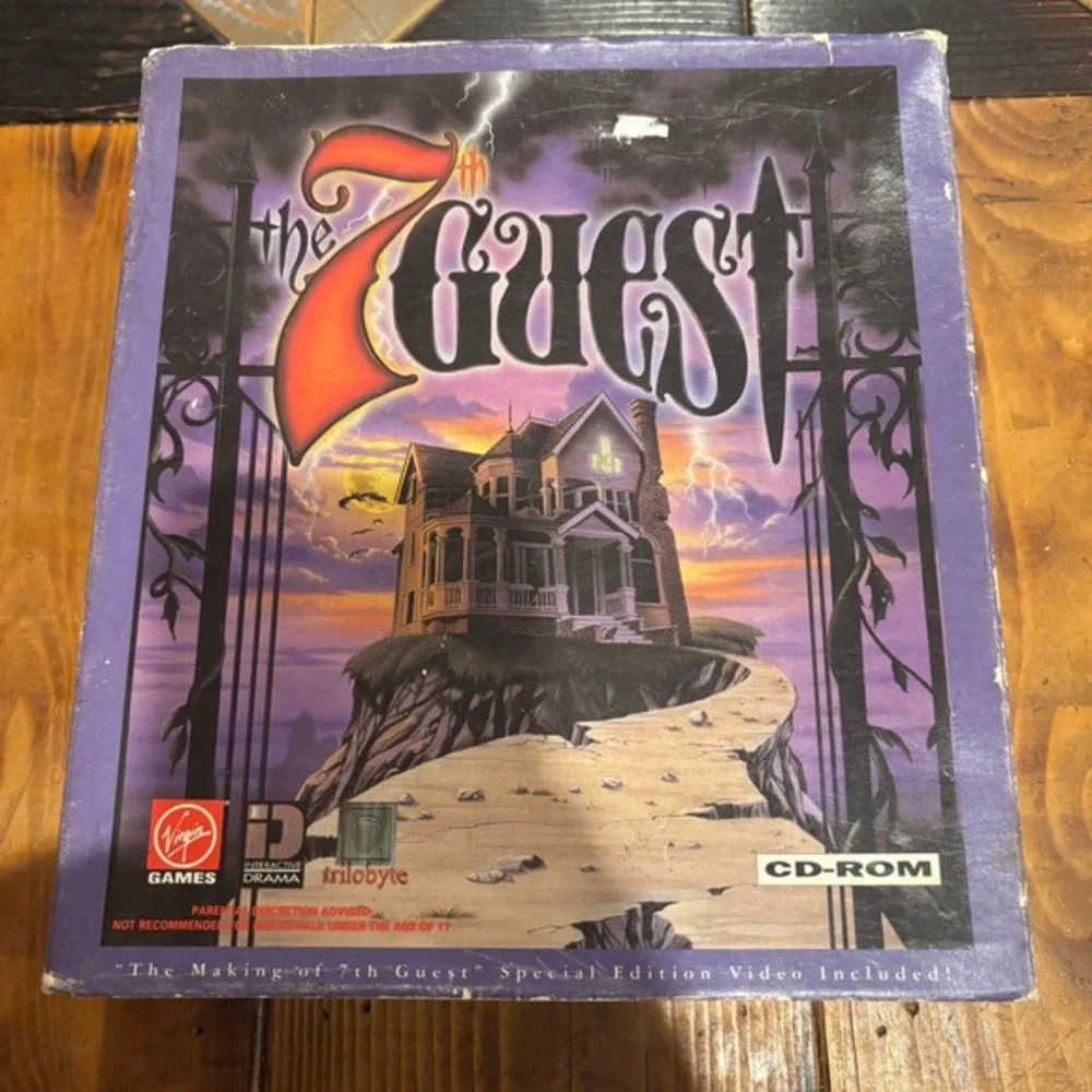 The 7th Guest CD ROM Game Special Edition Video The Stauf Files Used Untested